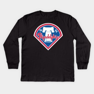 Flipadelphia Kids Long Sleeve T-Shirt